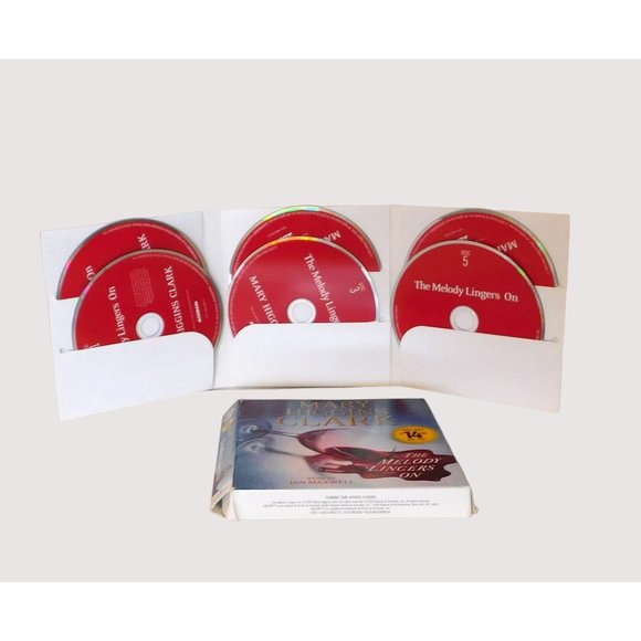 The Melody Lingers On by Mary Higgins Clark Audiobook 6 CDs Read by Jan Maxwell - Picture 4 of 5